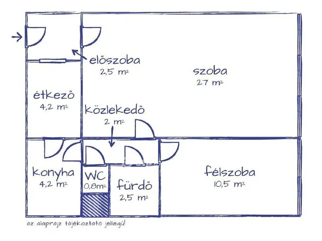 Eladó lakás Budapest XI. kerület 49 nm