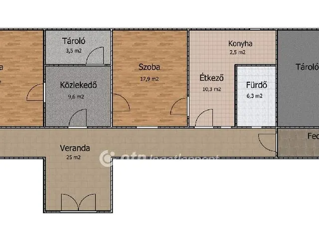 Eladó ház Makád 97 nm