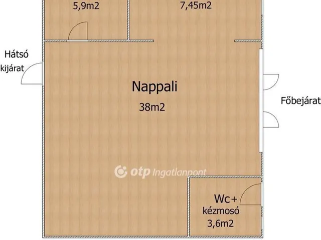 Eladó nyaraló Kiskunlacháza 55 nm