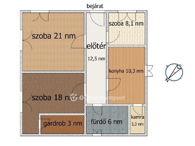 Eladó ház Ócsa 83 nm