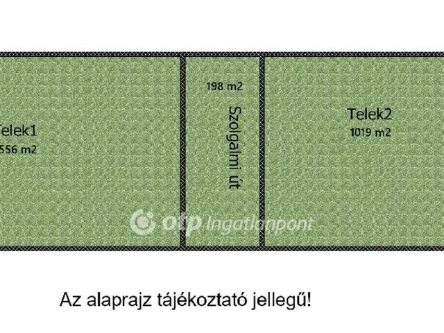 Eladó telek Szigetszentmiklós 2673 nm
