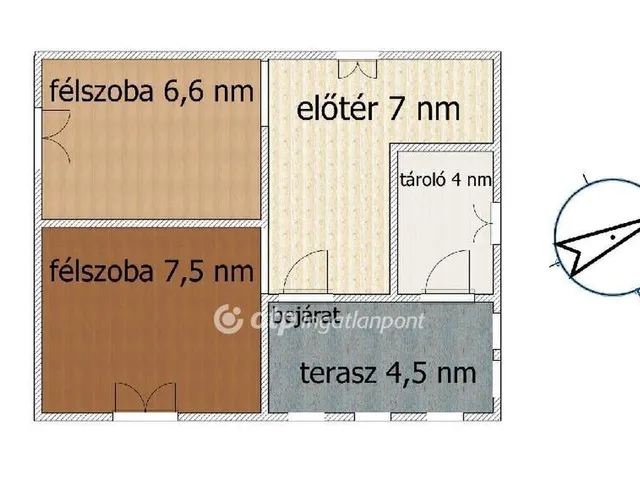 Eladó telek Dunaharaszti 1381 nm