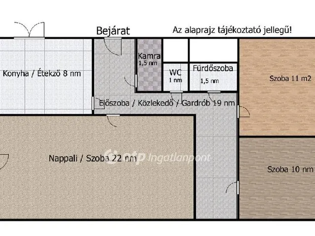 Eladó lakás Budapest XIX. kerület 67 nm