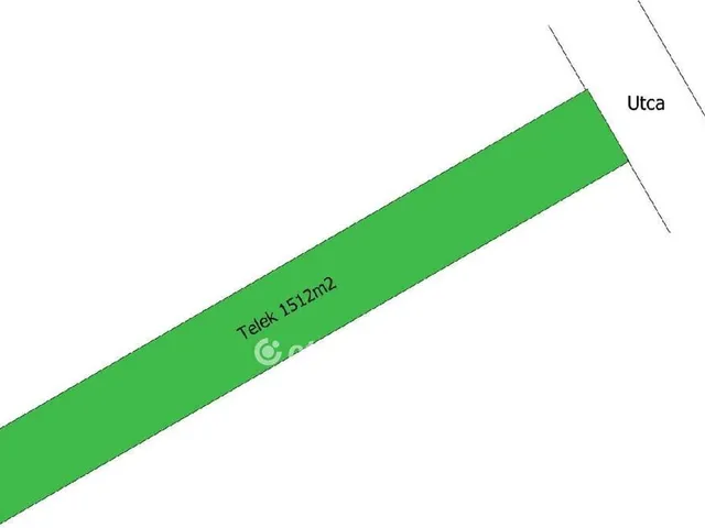 Eladó telek Diósd 1512 nm