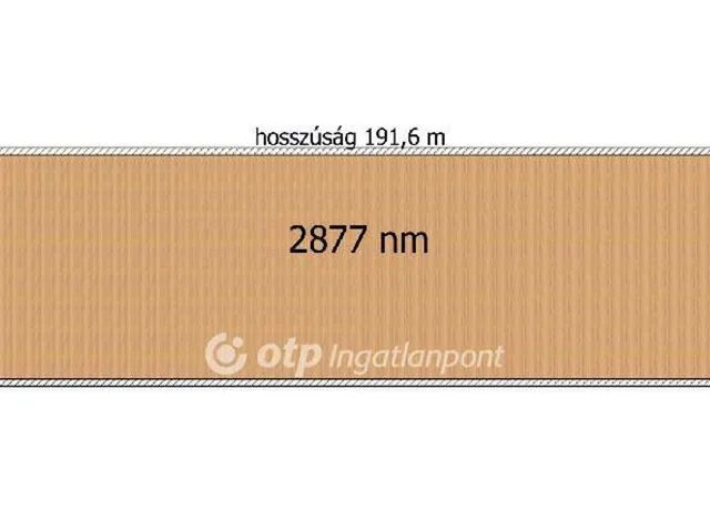 Eladó telek Szigetszentmiklós 2877 nm
