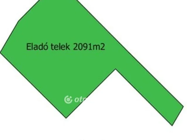 Eladó telek Dömsöd 2091 nm