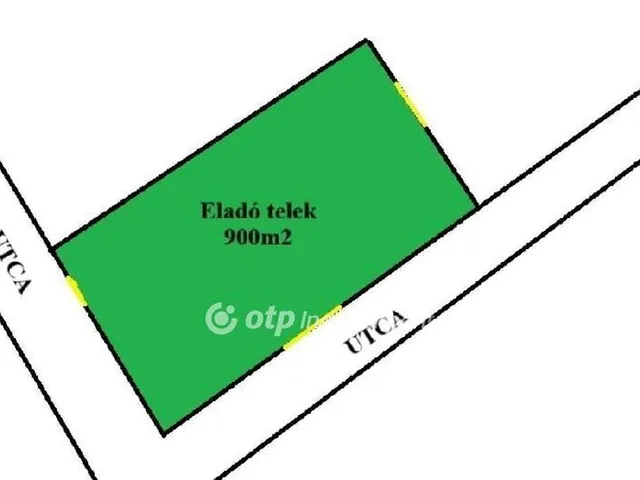 Eladó telek Érd 900 nm
