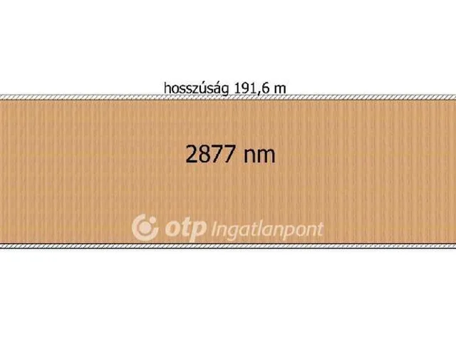Eladó telek Szigetszentmiklós 2877 nm