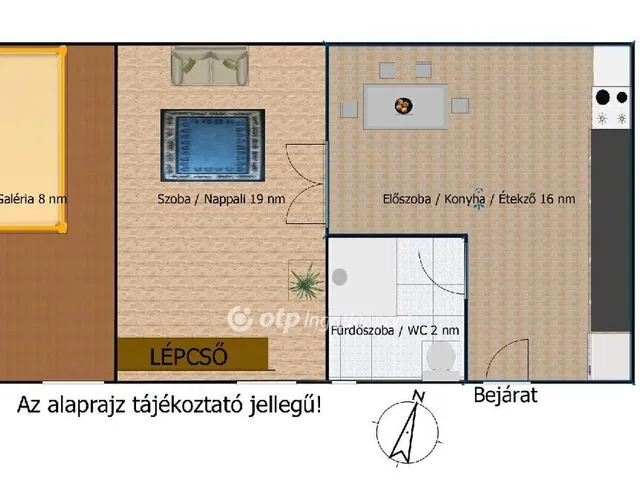 Eladó lakás Budapest XXIII. kerület 37 nm