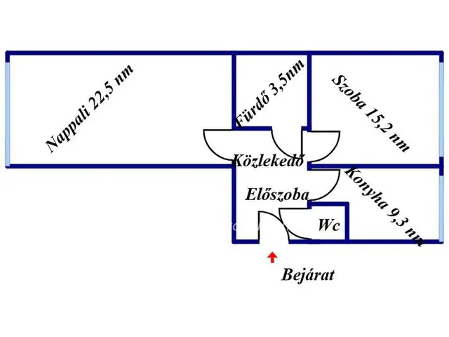 Eladó lakás Budapest XIII. kerület 56 nm