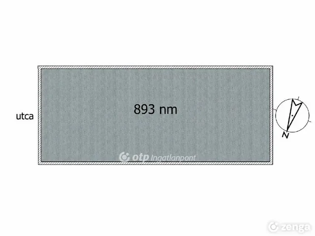 Eladó telek Szigetszentmiklós 893 nm