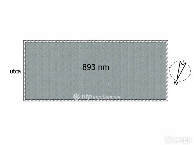 Eladó telek Szigetszentmiklós 893 nm
