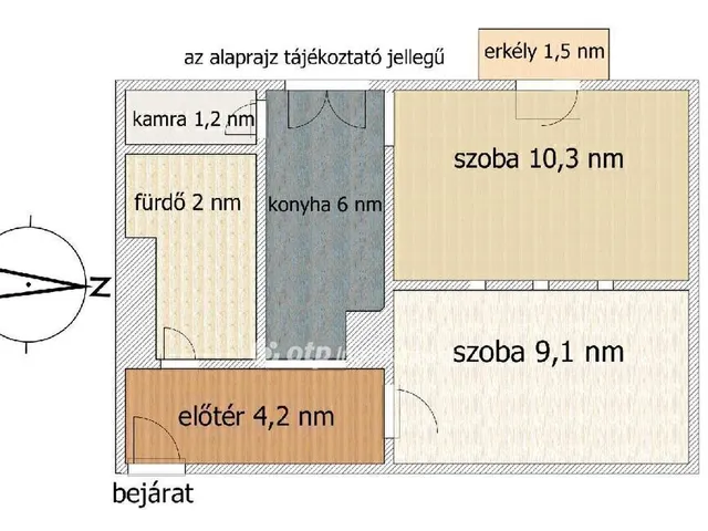 Eladó lakás Szigetszentmiklós 34 nm