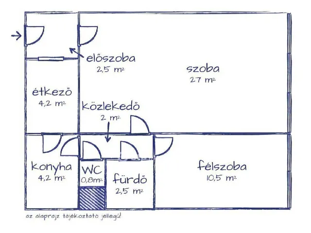 Eladó lakás Budapest XI. kerület, Őrmező 49 nm