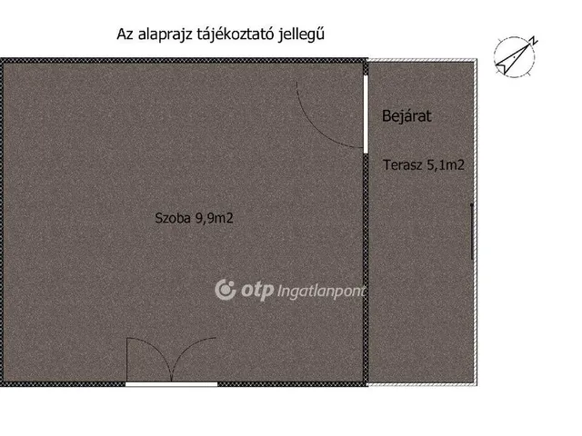 Eladó telek Dömsöd 388 nm
