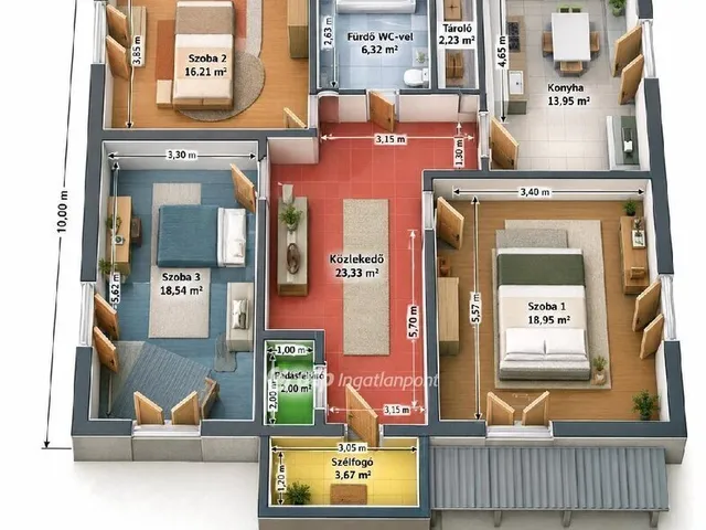 Eladó ház Budapest XVIII. kerület 365 nm