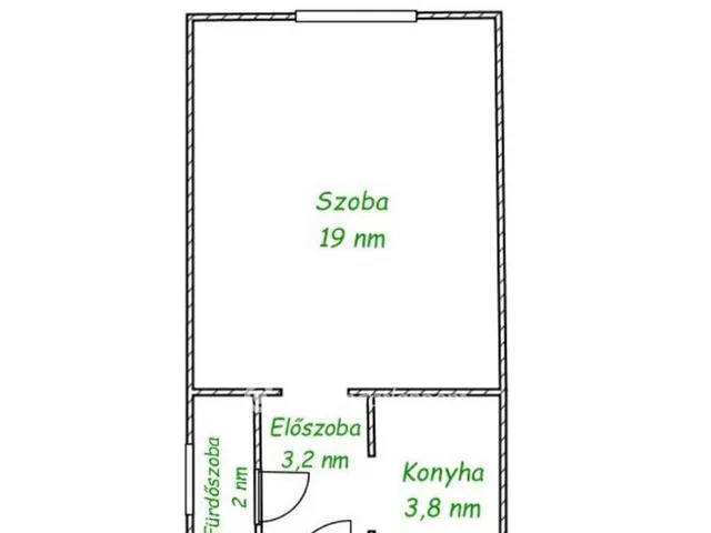 Eladó lakás Budapest XX. kerület 28 nm