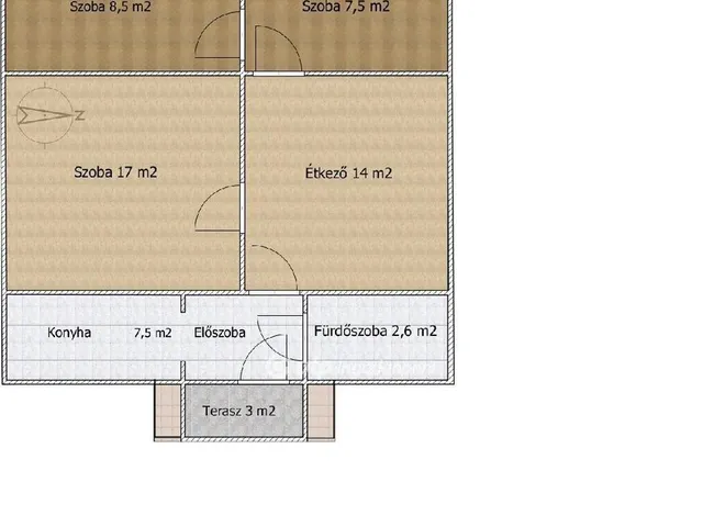 Eladó ház Kiskunlacháza 56 nm