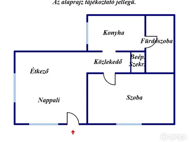 Eladó ház Jászapáti 58 nm