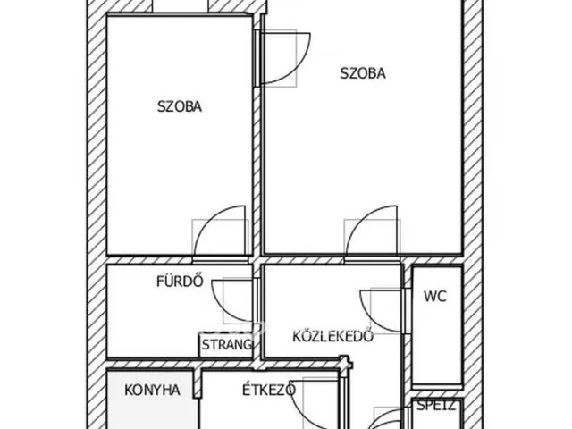 Eladó lakás Csongrád 55 nm