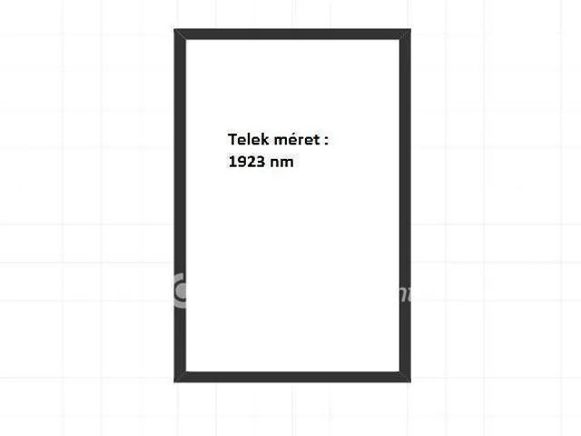 Eladó telek Pusztaszer 1923 nm