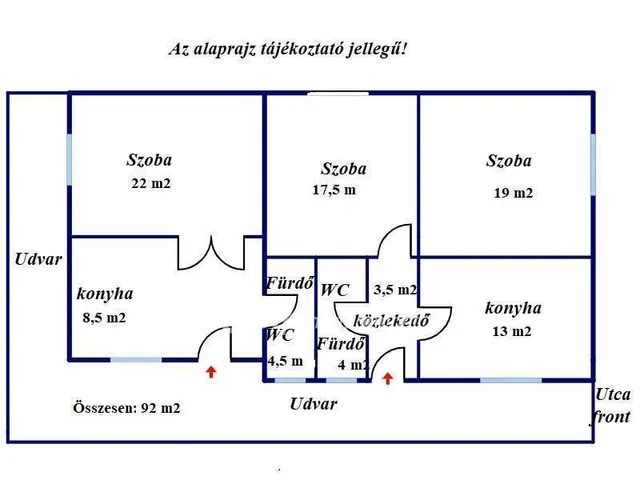 Eladó ház Kiskunfélegyháza 92 nm