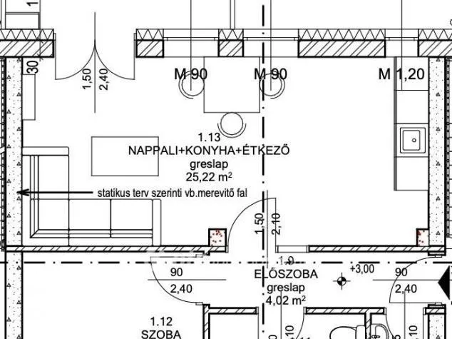 Eladó lakás Cserkeszőlő 45 nm