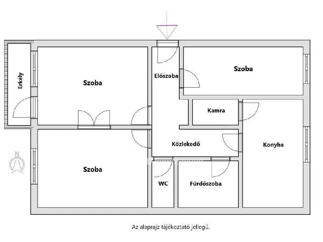Eladó lakás Kiskunfélegyháza 76 nm