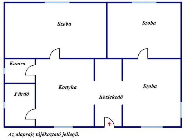 Eladó ház Kaszaper 63 nm
