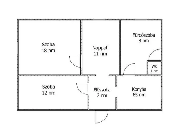 Eladó ház Orosháza 65 nm