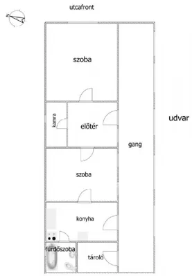 Eladó ház Andornaktálya 95 nm