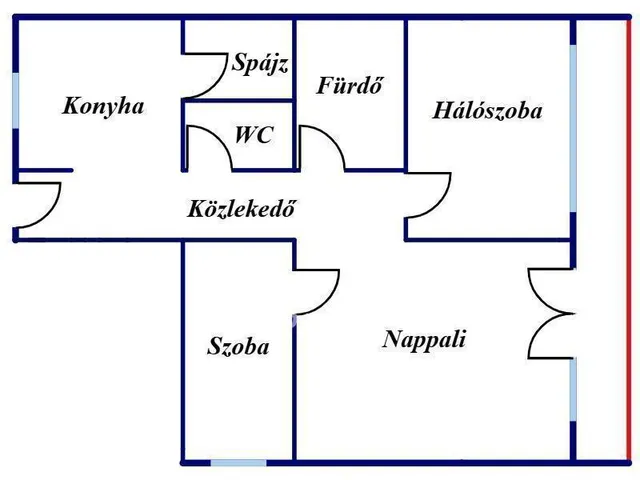 Eladó lakás Eger 59 nm