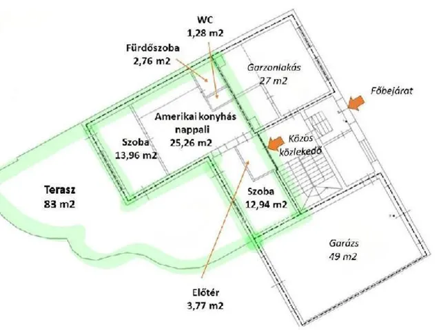 Eladó lakás Eger 60 nm