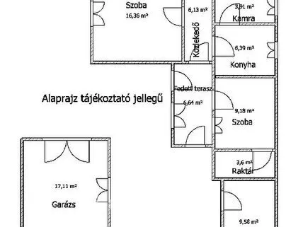 Eladó ház Karácsond 92 nm