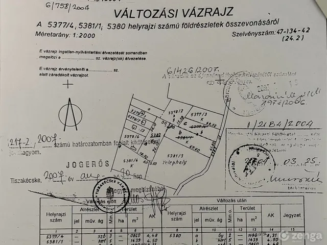 Eladó telek Tiszakécske, Gólya utca 3495 nm