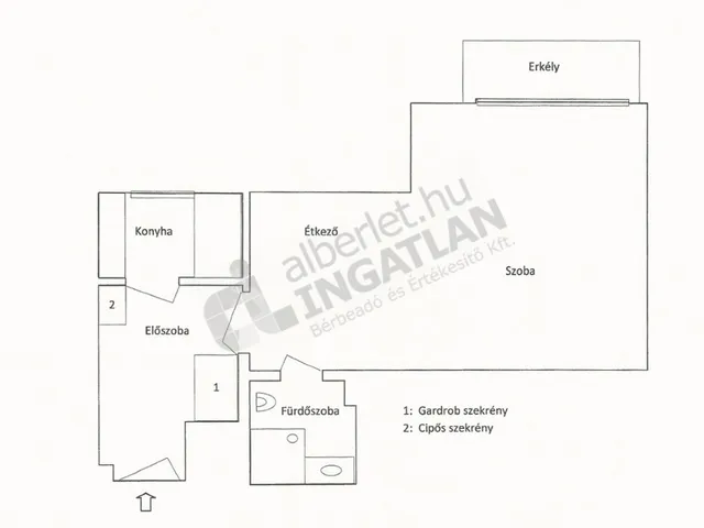 Kiadó lakás Budapest VII. kerület, Belső-Erzsébetváros, Madách Imre tér 30 nm