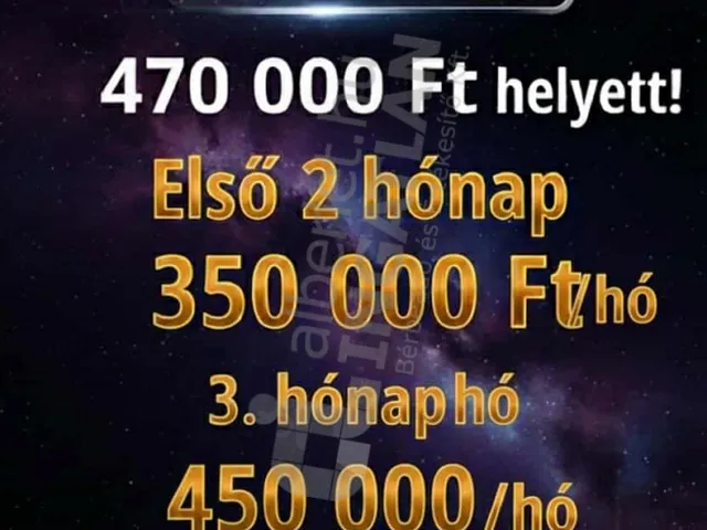 Kiadó lakás Budapest III. kerület, Csillaghegy 80 nm