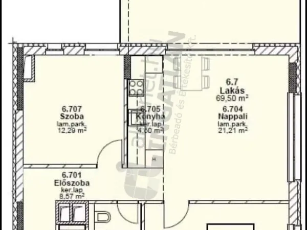 Kiadó lakás Budapest VI. kerület, Rózsa utca 69 nm