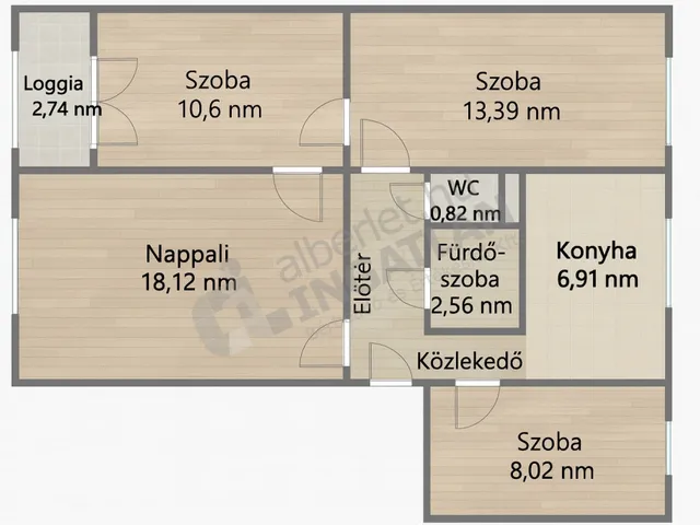 Eladó lakás Budapest XV. kerület, Pestújhely, Drégelyvár utca 68 nm