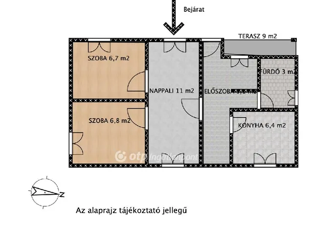 Eladó üdülő és hétvégi ház Dömsöd 38 nm