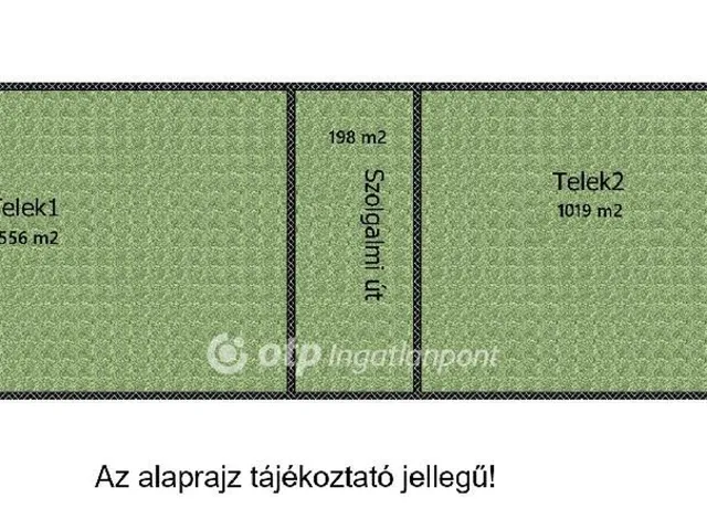 Eladó telek Szigetszentmiklós 2673 nm