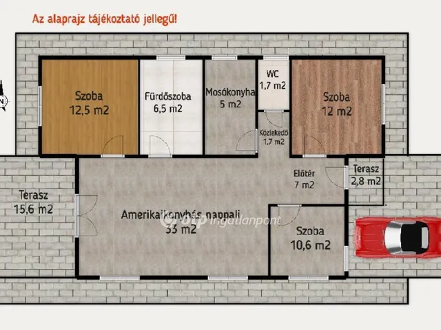 Eladó ház Kiskunlacháza 91 nm