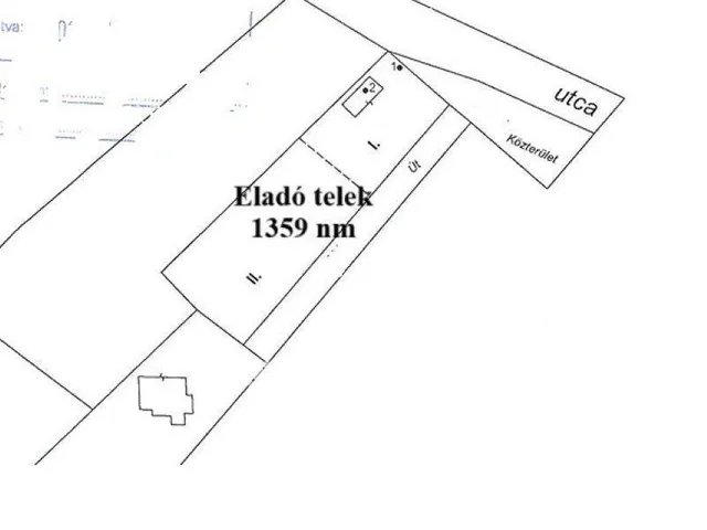 Eladó telek Dömsöd 1359 nm