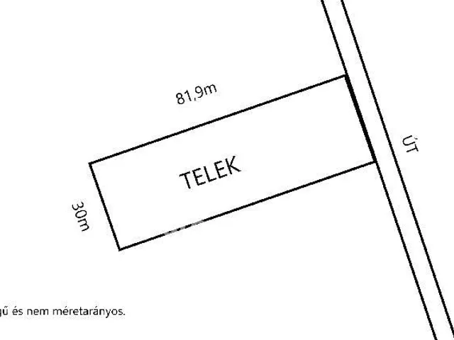 Eladó telek Taksony 2457 nm
