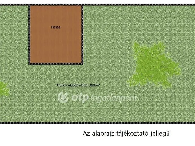 Eladó telek Dömsöd 388 nm