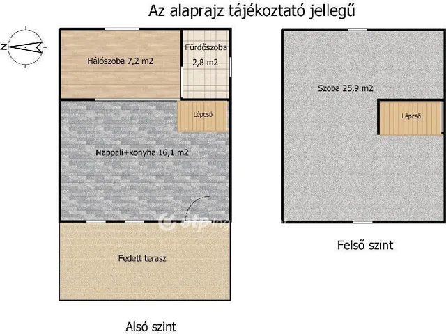 Eladó ház Dömsöd 52 nm