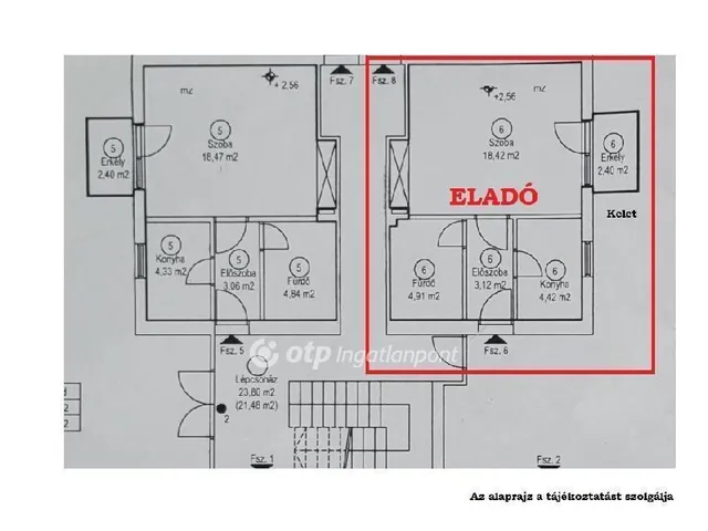 Eladó lakás Budapest XXII. kerület 31 nm