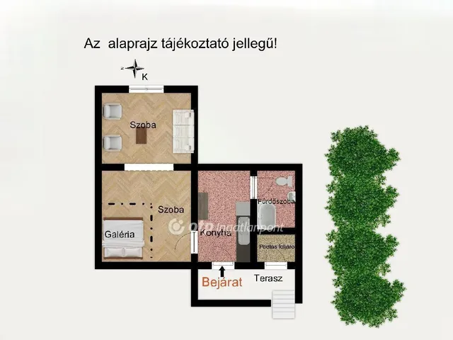 Eladó lakás Budapest XIX. kerület 45 nm