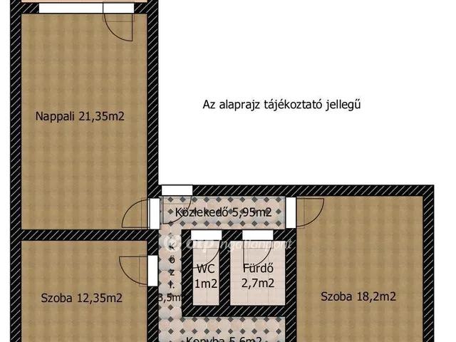Eladó lakás Százhalombatta 71 nm