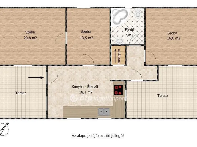 Eladó ház Szigetszentmiklós 82 nm